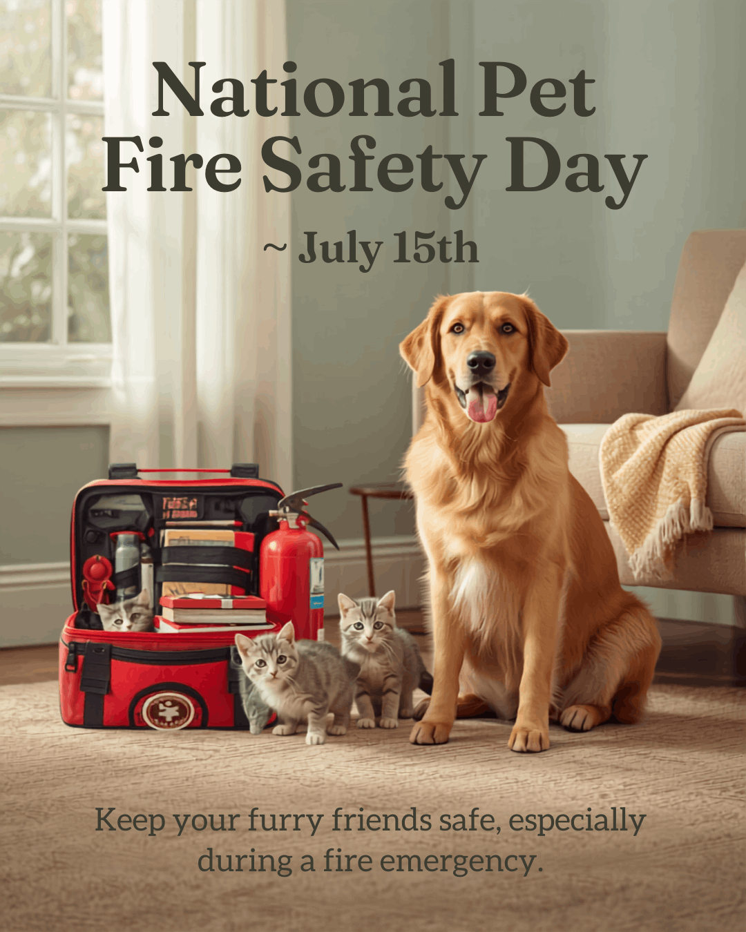 national pet fire safety day
